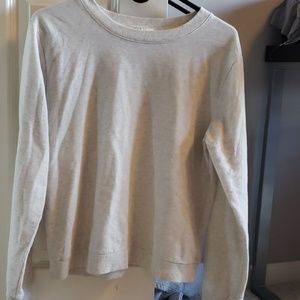 "LoveCrazy" gray long sleeved shirt